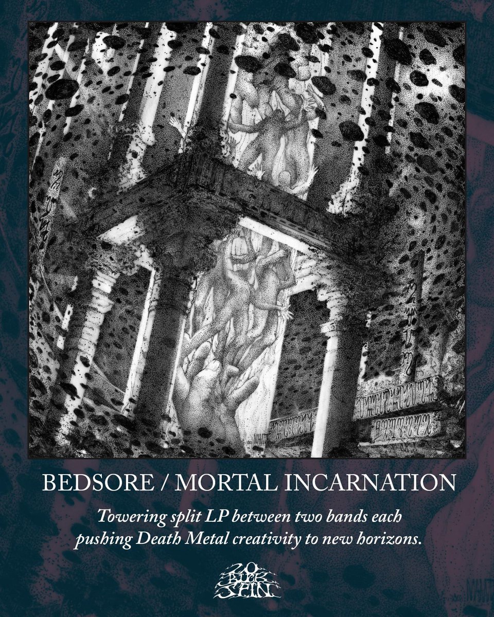 Split release featuring two bands from opposite sides of the globe? Check.
Two massive 15-minute tracks? Check.
Both sides Reamped, Mixed, and Mastered by yours truly at Subterranean Watchtower Studios? Check.
Released on 20 Buck Spin? Check.

Listen here: listen.20buckspin.com/album/split