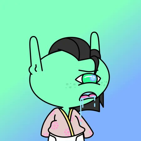 Baby Alien #3308 was purchased for 266 CRO 
app.ebisusbay.com/listing/124868