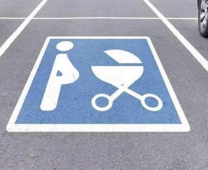 Apparently, there's now parking spaces reserved for people who twerk at barbecues.