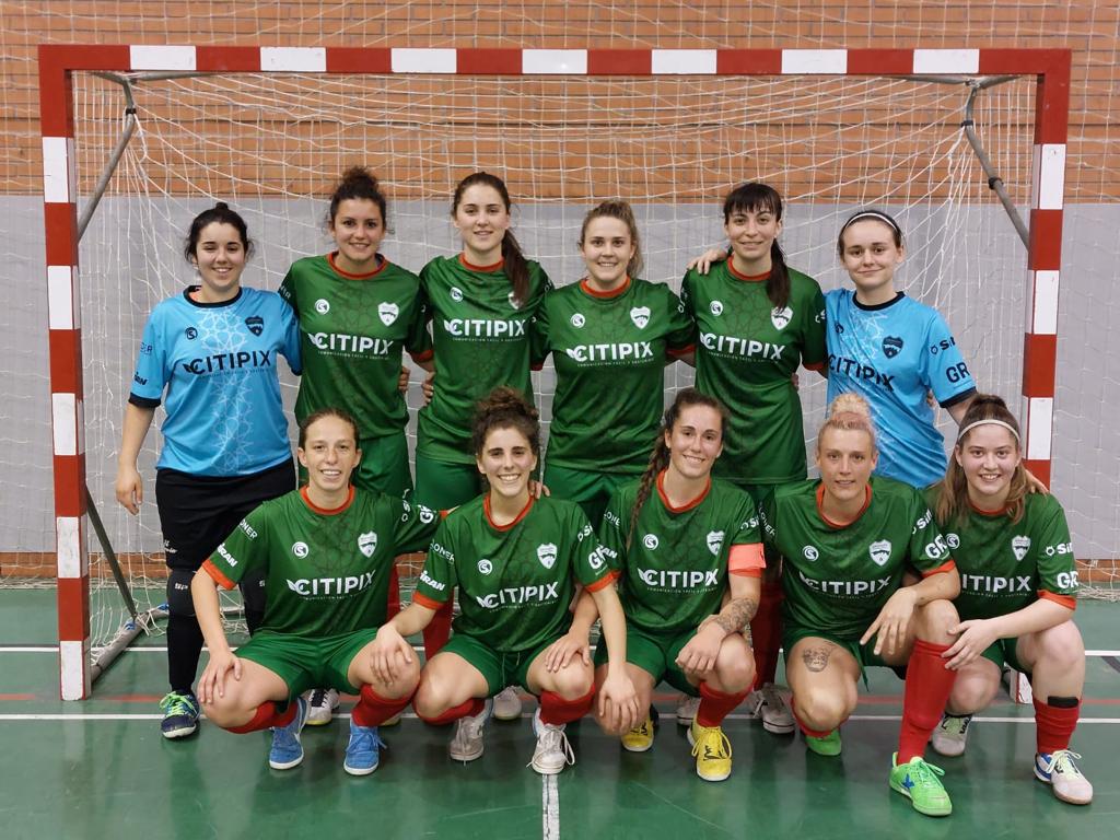 GranadaFS's tweet photo. ♀️ #CITIPIX

Triunfo en el primer partido de la fase de grupos de la Copa Diputación al Albolote F.S. por 4-0. Espectacular temporada de las de @Javi_EsRu11.

Próximo rival: Vélez de Benaudalla. Vuelta de la semifinal del playoff de ascenso para defender el 1-3 de la ida. https://t.co/hsjR0D0opD