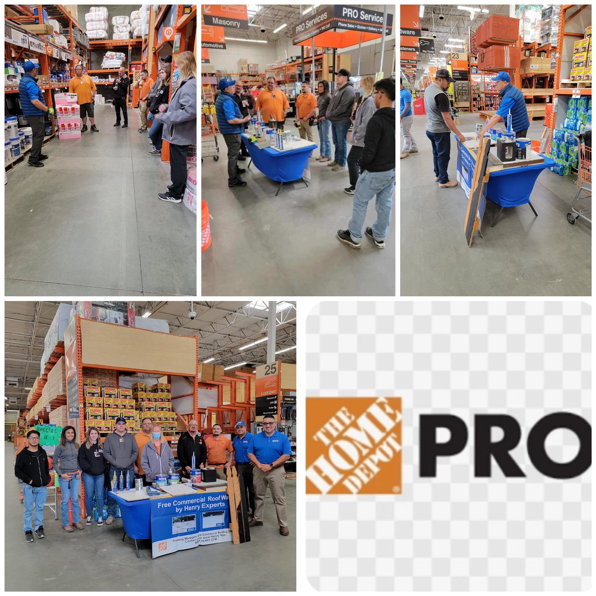 Pro Appreciation Month at HD Tracy#1020. Lots of Henry product
Training and interaction with
customers! How can Henry HELP your
store Drive Pro Sales! Contact your
local Henry rep for a scheduled Pro
Event &amp; Training!@HenryProSales <a href="/SteveWoodsHD/">Steve Woods</a> <a href="/KimballMarc/">Marc Kimball</a> <a href="/sperryhenryco/">Scott Perry</a>