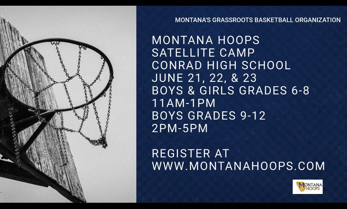 Coming to Conrad, Montana this June