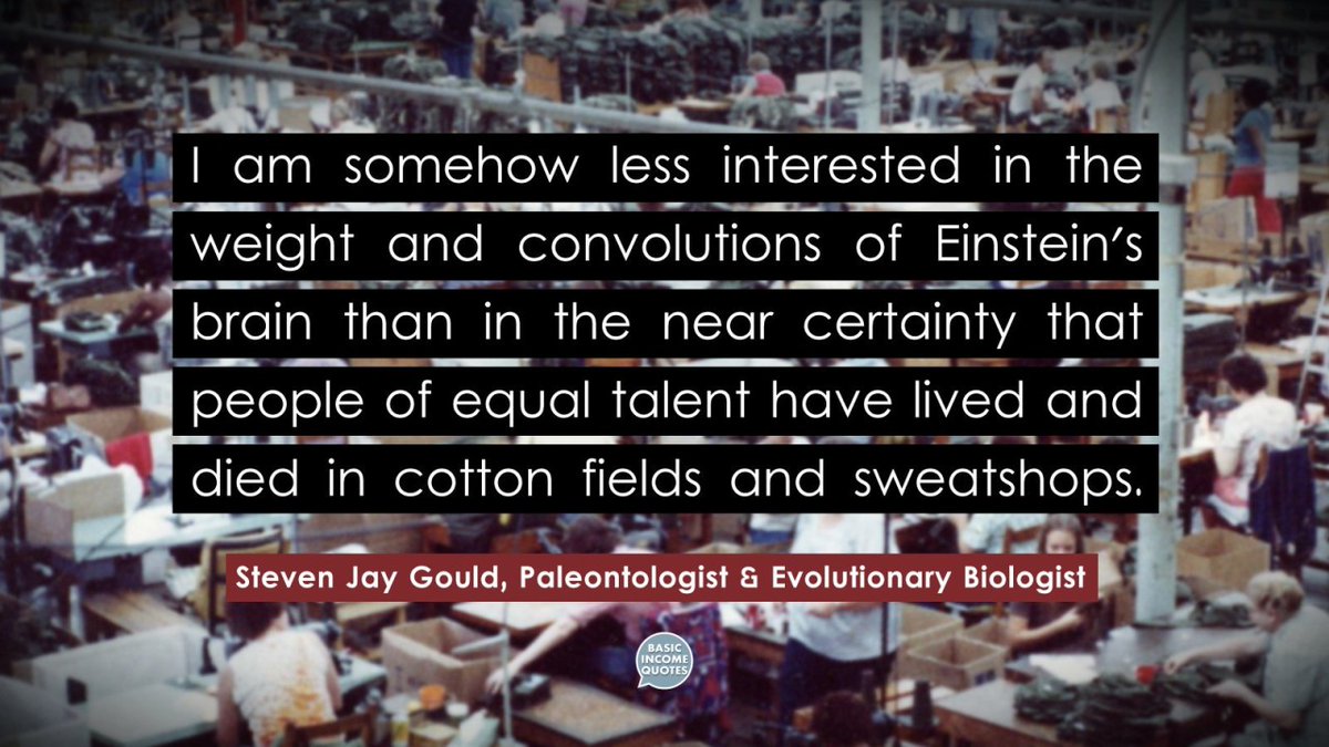 BaseIncomeQuote's tweet photo. How much wasted talent have we lost due to not having #BasicIncome ? https://t.co/iUYC64FnOB