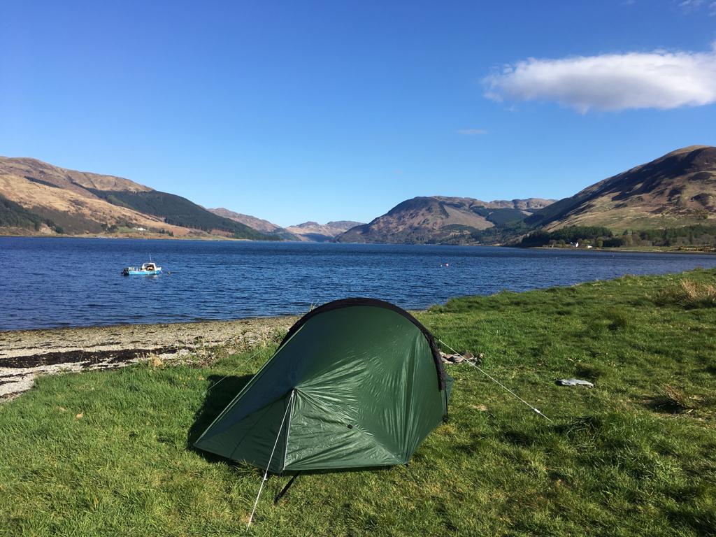 A group of 6 SOC sea kayakers enjoyed a sunny weekend in the shelter of Loch Striven.