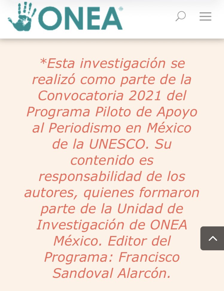 nayeli__meza's tweet photo. La investigación #BrutalidadPolicial fue una de las 10 seleccionadas por el Programa Piloto de Apoyo al Periodismo de Investigación 2021 (#PPAPI) de la @UNESCOMexico a cargo de @DarioFritz y @Mrterremoto. Y el acompañamiento de @felipedelao.
https://t.co/eL9ol5OdWL https://t.co/df2tA1grcQ