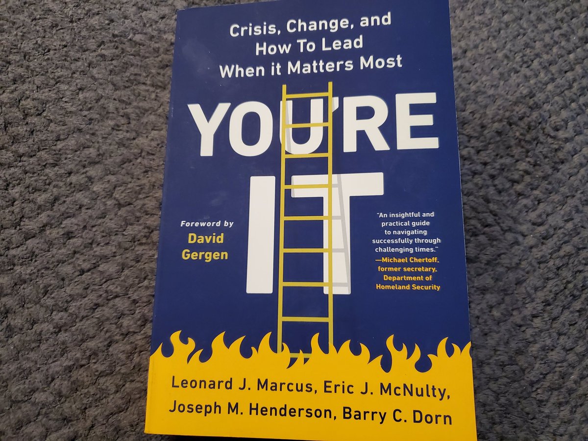 MissAshes92's tweet image. Our next book for @iaem R3 book club!

Read chapter 1 and it is about leadership shown in the Boston Marathon bombing. Excited about this one! #EMGTwitter