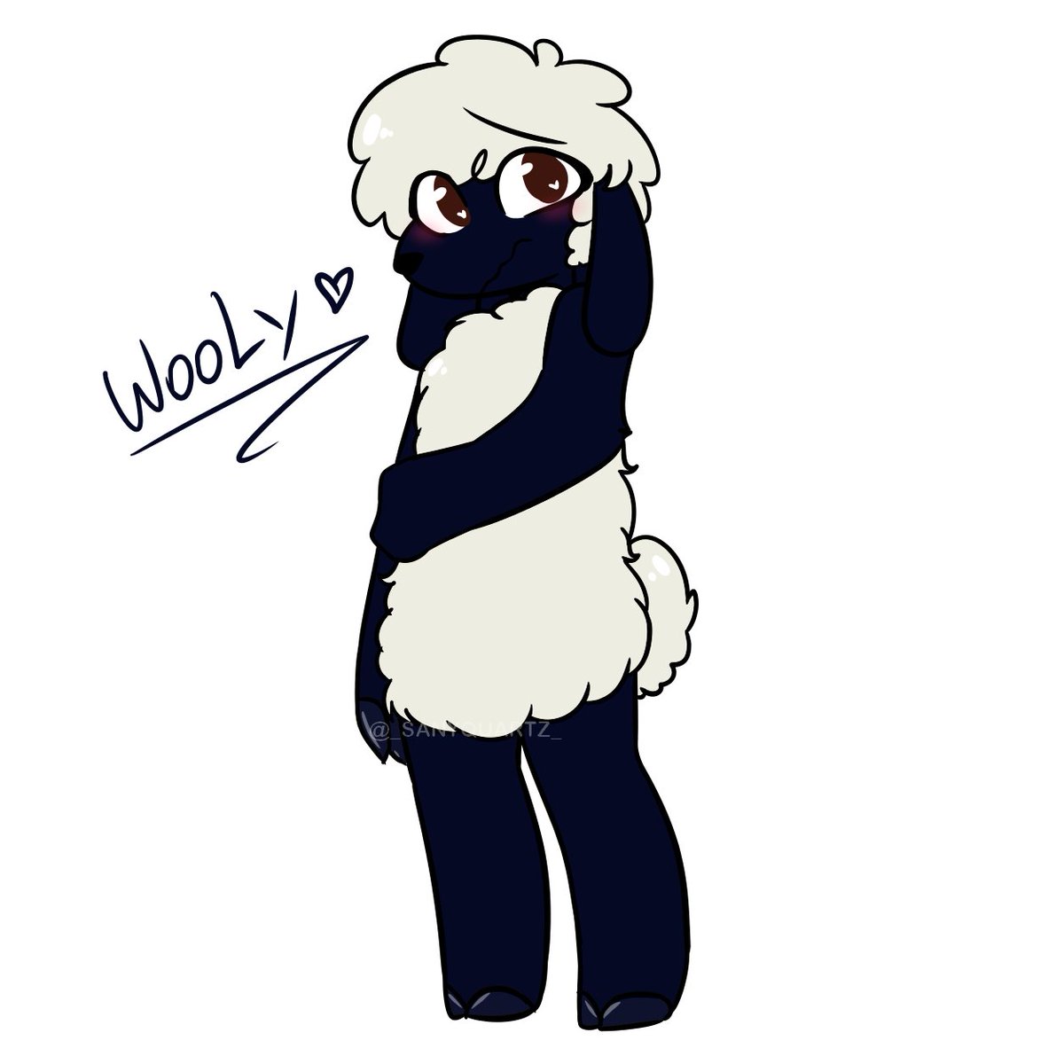 I made some Fanart of wooly from Amanda the adventurer :) : r/furry