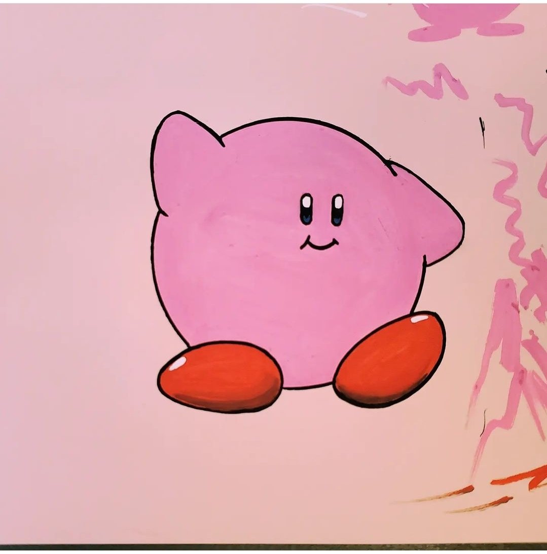 davidrzasa's tweet image. This puffy little guy first appeared 30 years ago today on Gameboy. Ignore the junk on the right, still getting the hang of acrylic paint markers. @NintendoAmerica
#kirby #nintendo #magicfly