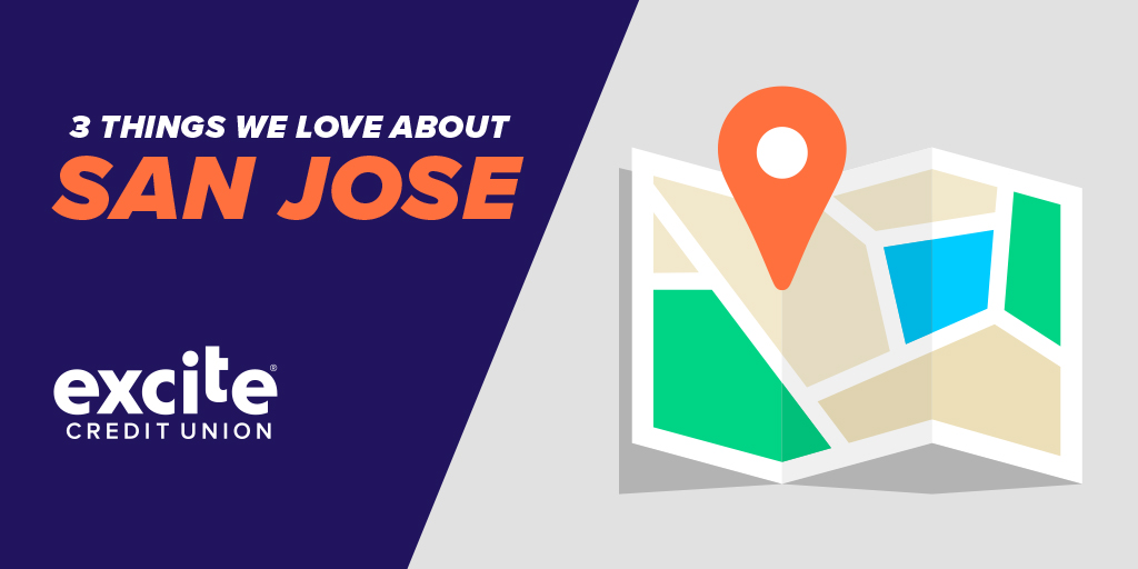 We love San Jose!

Here are just a few of the many places we love in and around San Jose:
1) Kelley Park
2) San Pedro Square Market
3) San Jose Museum of Art

What are your favorite spots around town? Share in the comments!