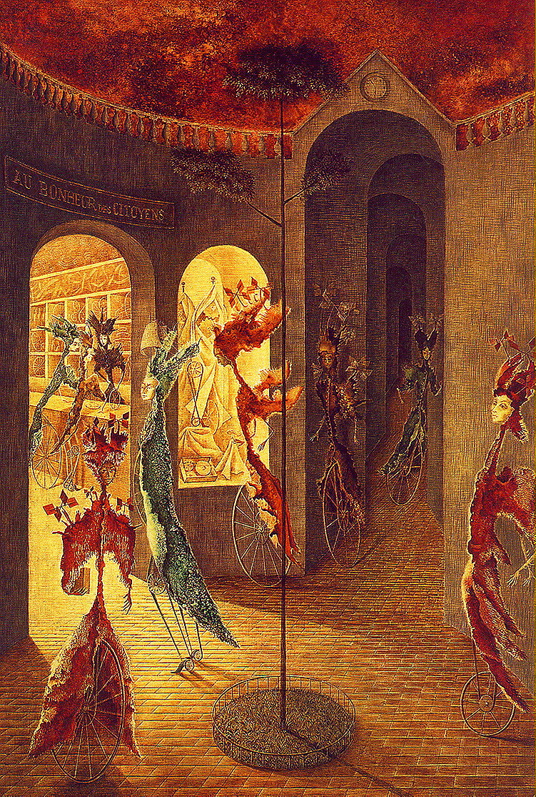 Las damas de Bonhuer de Remedios Varo