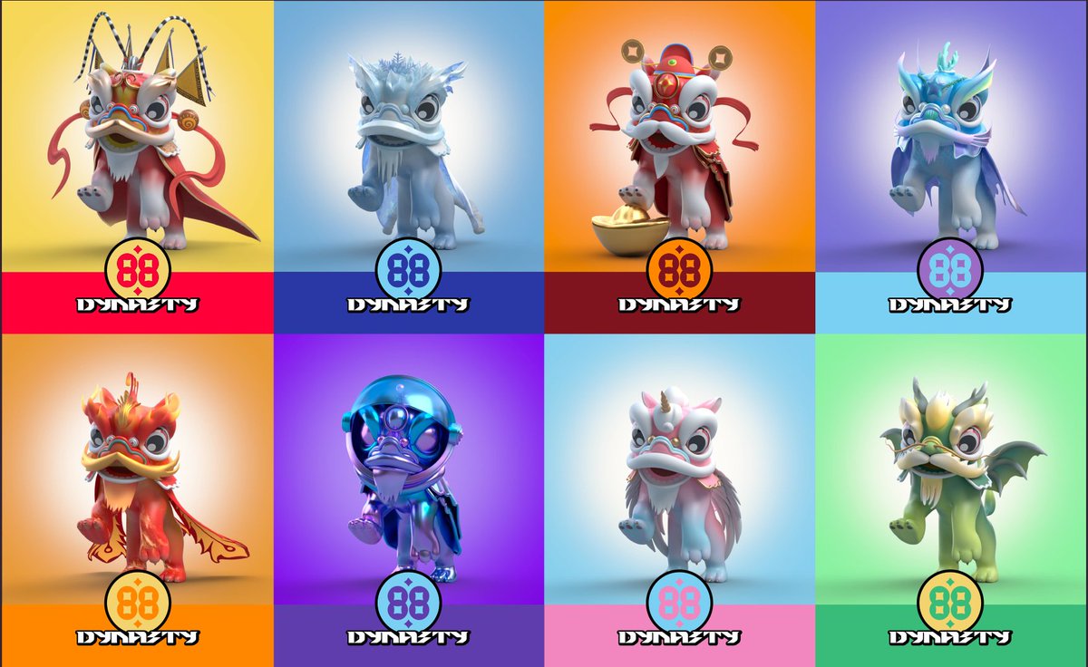 8 Genesis Species. 🧬