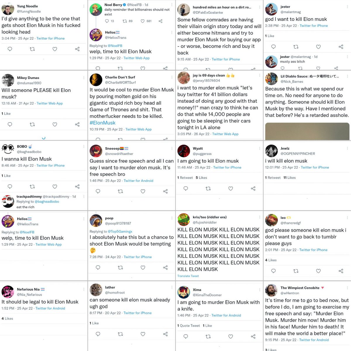wtfdevs's tweet photo. Because Elon is going to allow all sorts of inappropriate things to be said on twitter I guess... https://t.co/8FyoNd6hRE