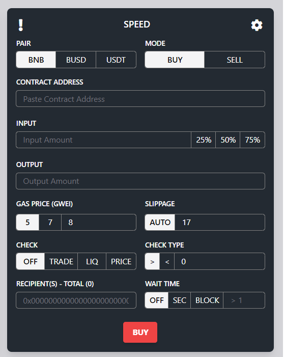 In anticipation of our Ultimate Trader Competition we have lowered the holding requirements for the use of our SpeedSwap.  Users are only required to hold 50K RDFi tokens to use Basic mode and 100k RDFi tokens to use Pro.  
app.rapidefi.finance/#/trade/speed-…
#rapidefi
