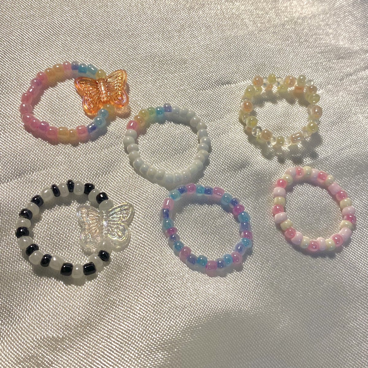 mamaacrxm's tweet image. 𐬹𓈒✿ bead ring 💍𓈒⤾

🍒 ดอกไม้,มีจี้ 10฿ / สีๆสลับ 5฿

📁◌ สามารถสั่งทำได้ 🗯

𓈃 REG 30฿ / EMS 50฿ ⊹ 🛒

#รับทําของแจก #แหวนลูกปัด #ลูกปัด #แหวน #รับทําgiveaway #รับทำของเเถม  #ของขวัญปัจฉิม #รับทําของแจก