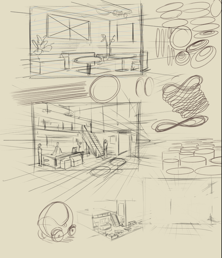 This is what personal drawing has been like the past few weeks 