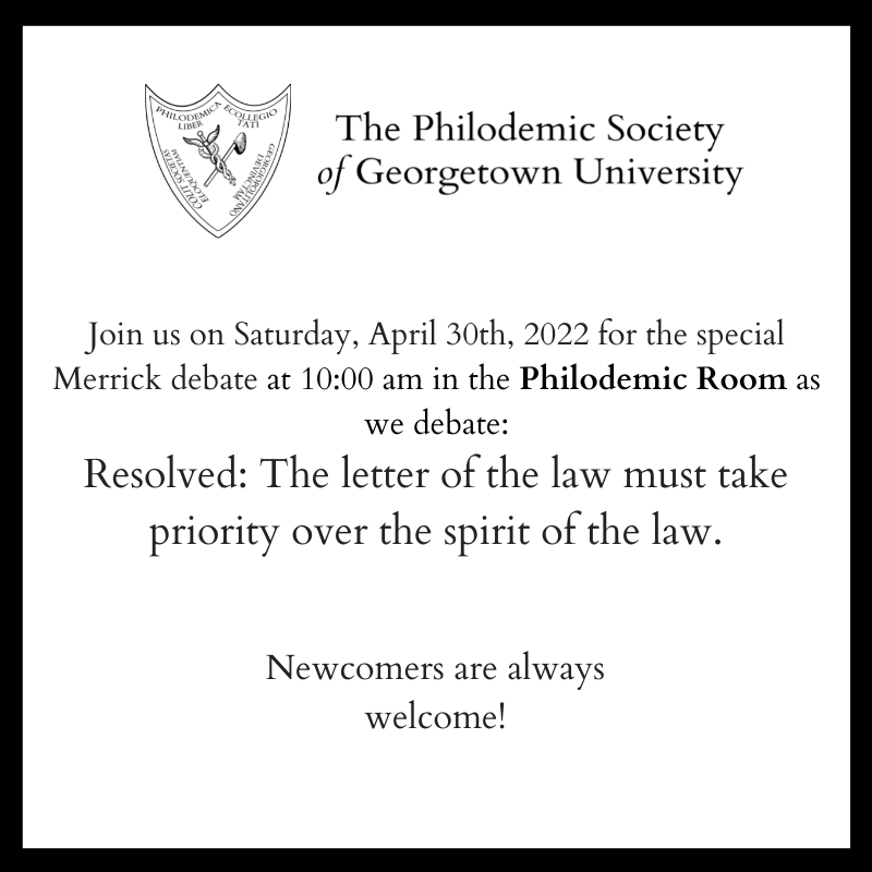 Philodemic Society tweet media