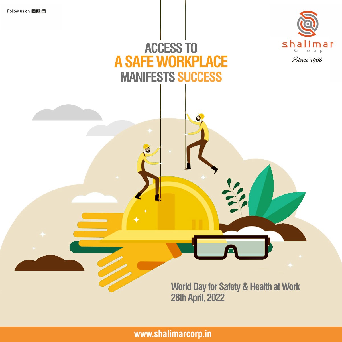 group_shalimar's tweet photo. Carefulness costs you nothing. Carelessness may cost you your life.

#worldsafetyandhealthatwork #ShalimarGroup #shalimargroupofcompanies https://t.co/hHTIQWnJeL
