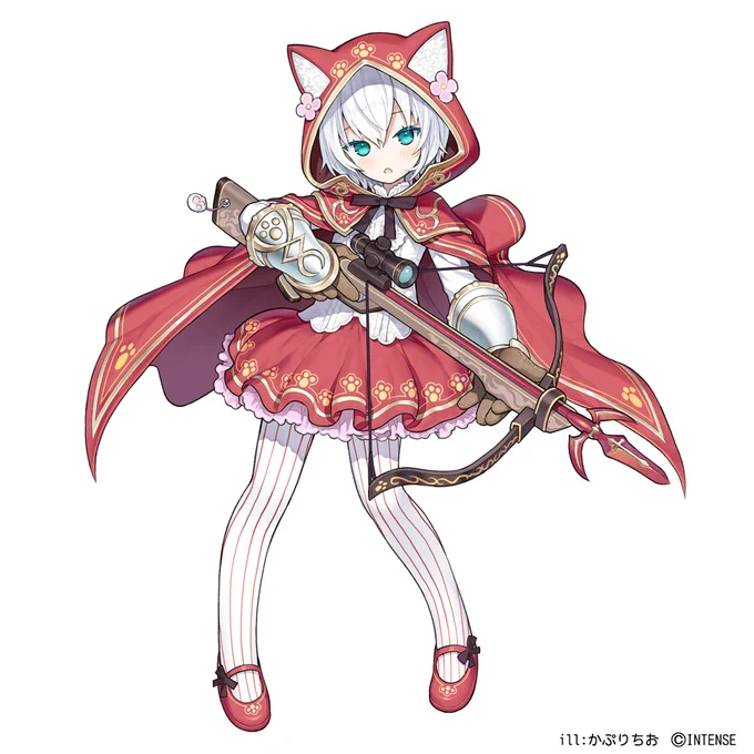 少女キャリバー.ioのゲイボルグの新衣装描いたよ。実装されたそうなので、よろしくね～ゲイボルグ使ってる人はぜひ可愛がってください(*'ヮ')
https://t.co/lduXSlpYZt 