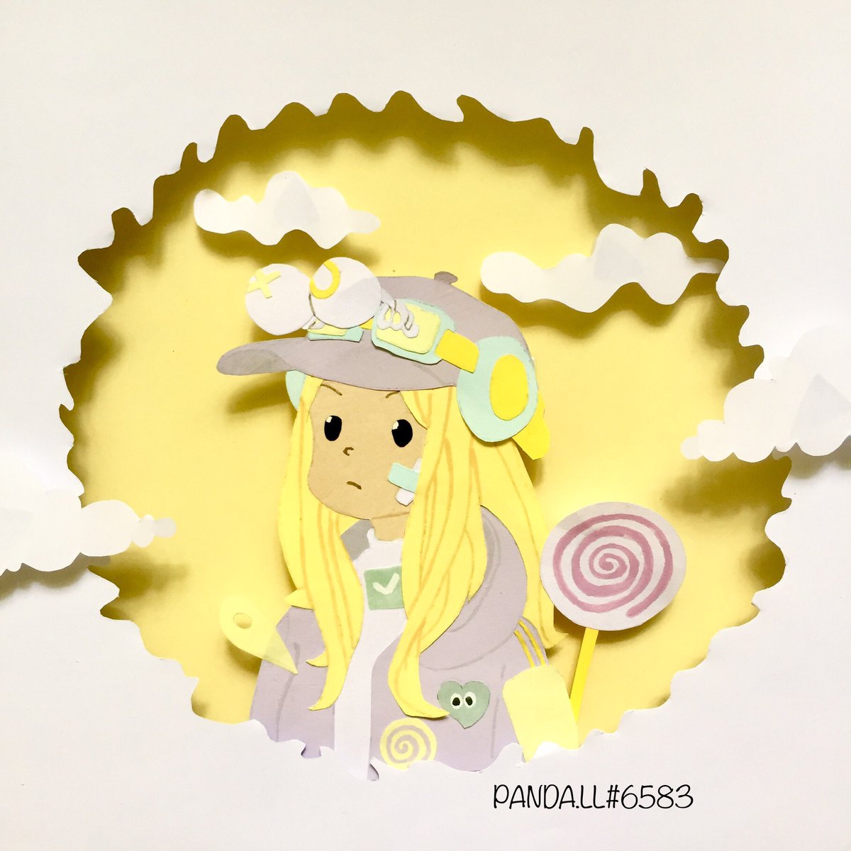 Made these papercut artwork and it's so fun to make. 
Even if you are gloomy, there's always a color that will pop and will gives you joy.

<a href="/LonelyPopNFT/">LonelyPop 🍭</a> <a href="/BushRobins/">Noinah🍭</a> <a href="/PancakeSyrupNFT/">Pancake 🥞</a> 
#LonelyPopFanArt 
PANDA.LL#6583