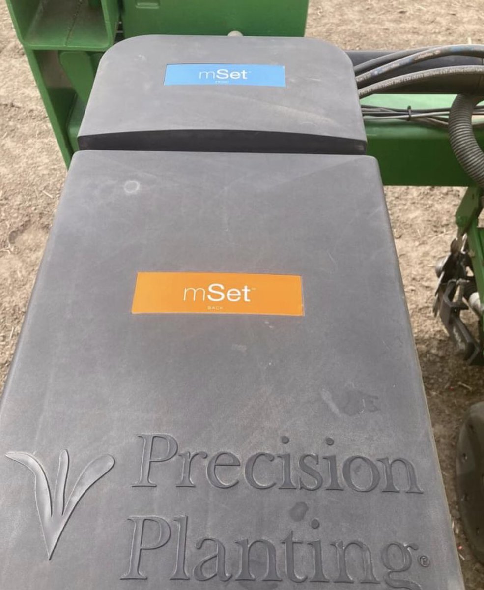 Do you have spots in your field that are less than ideal (or pivot corners) and wish you could plant a different hybrid there and still plant a high yielding seed in your premium ground? MSet is your answer!
Call us anytime for more info.

Oh, and happy planting! ☺️👏🏻