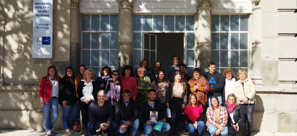 Encuentro de #UUPP de la Región Sur con más de veinte municipios de diversos colores políticos. Una demostración del enorme y diverso desarrollo de proyecto a lo largo y ancho de Cba. En 5 años sumamos 160 municipios, capacitando a 30.834 personas con 1.908 cursos #ExtensionUNC