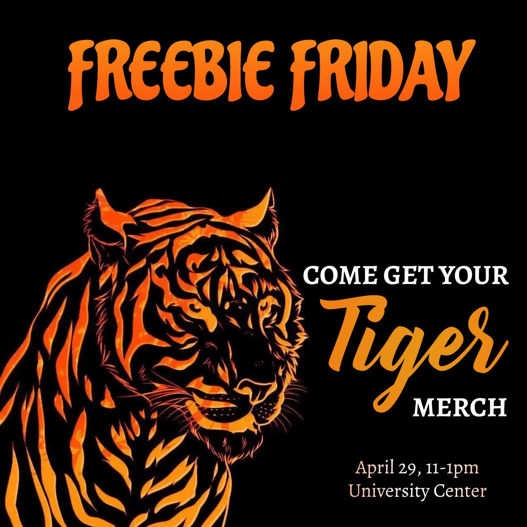 Come out Friday to receive some free ECU stuff.