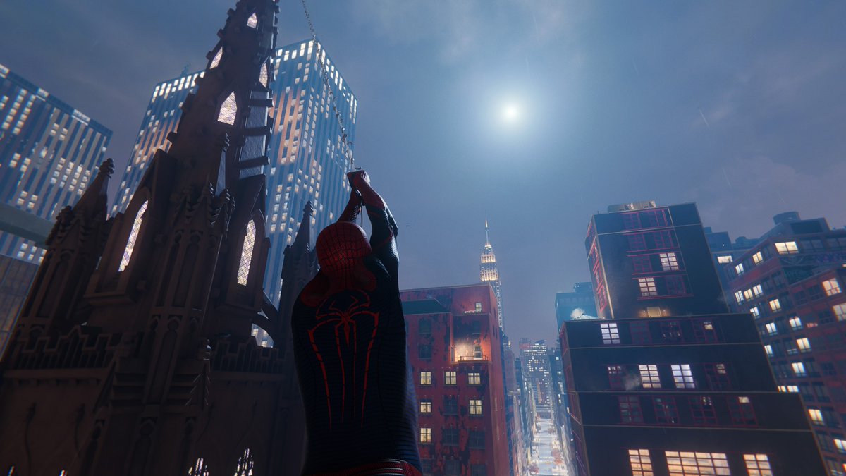 StoreyT1000's tweet photo. #PS5Share, #MarvelsSpiderManRemastered https://t.co/c489uSBckV