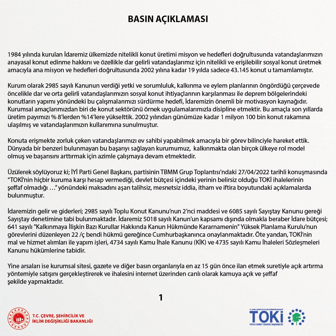 TOKİ tweet media