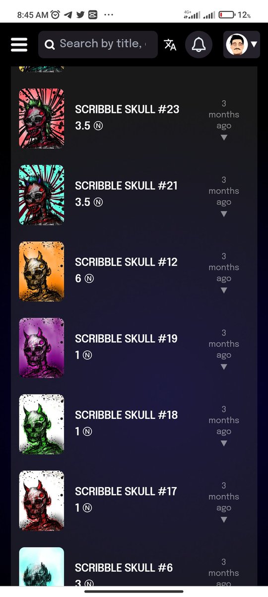 louietism_near's tweet photo. This is the Second phase of Scribble skullz....

This Sub-Unit Collection of Scribble art that contains art of mine with Different Characters and its Metaverse with all of my Collection in Paras.

$near #nearnft #NEARUSDT #near

🚀🚀🚀🚀 https://t.co/Pf19Hg5qB4