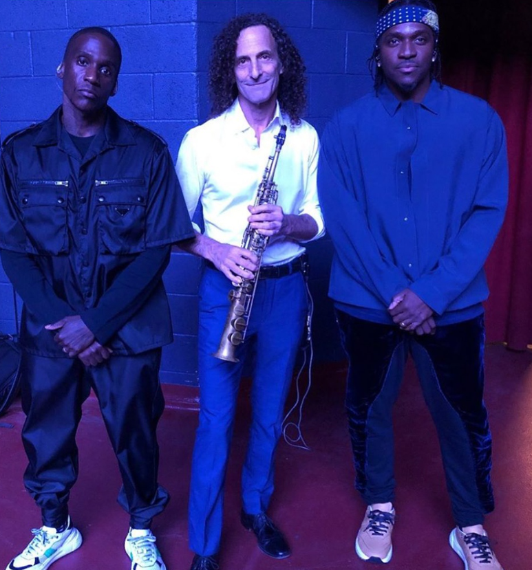EdMalfunction's tweet photo. @wwwdotmatt remember in 2015 you said "We are entering a golden age of rap"... You weren't wrong. 
Clipse x Kenny G. https://t.co/ydf2OEhflH