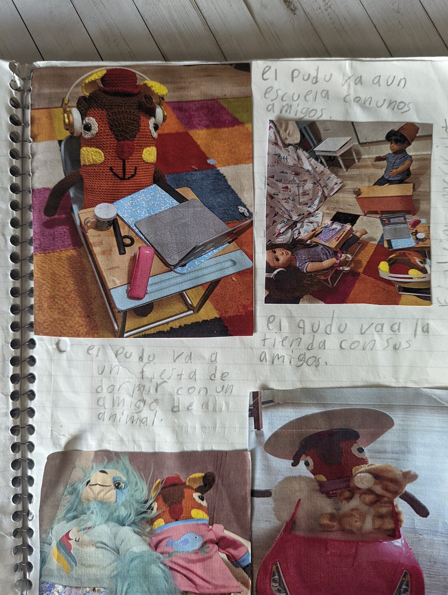 My cultural activity for the year 2021-2022 was a success! Kids read the book "El largo viaje del pequeño Pudu" and learn about the Chilean landscape and traditions. They got to take pictures with him too! #UnitingOurWorld #AmbassadorChallenge <a href="/ParticipateLrng/">Participate Learning</a>