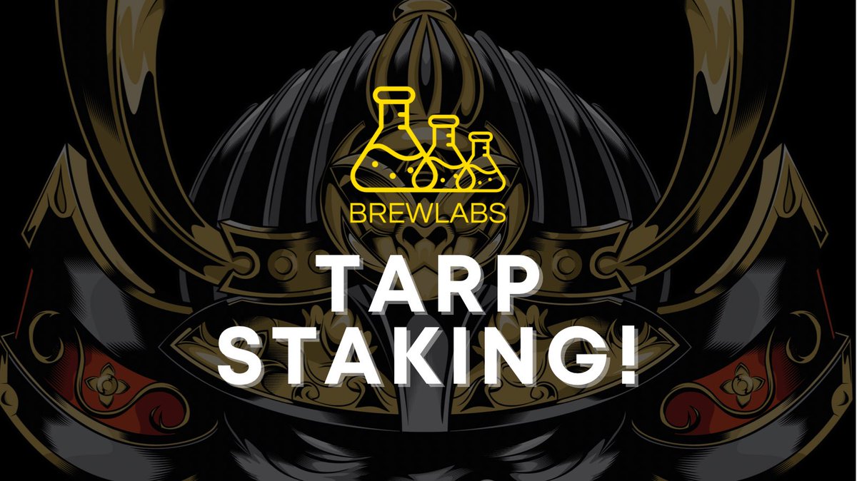 AdvantisToken's tweet photo. Staking is now LIVE on @TeamBrewlabs! #TARP #TARPstaking https://t.co/nqbwA3W27Q
