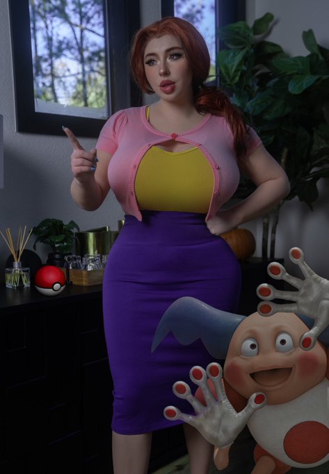 Delia Ketchum aka Ash Ketchum&rsquo;s mommy from Pok&eacute;mon❤️ Gotta catch &lsquo;em all💦💦 https://t.co/RAgLZtED92