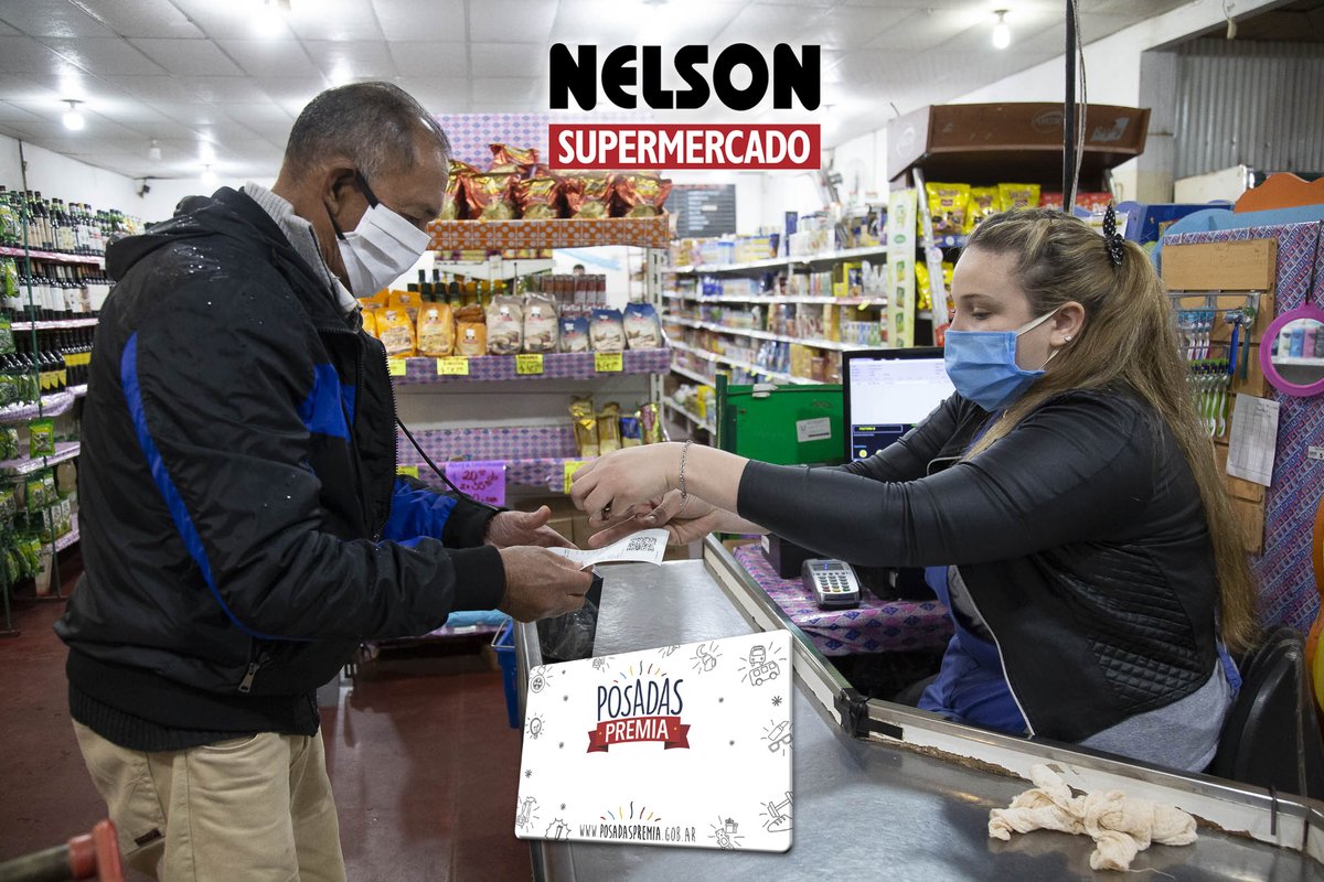 PosadasPremia's tweet photo. Con tu tarjeta #PosadasPremia los martes y jueves tenés 10% de descuento por pago en efectivo y débito en TODOS los productos de NELSON Supermercados. Te esperamos en nuestras sucursales:
Nelson I en Av. Zapiola 5957
Nelson II en Av. Quaranta 6246 https://t.co/z8oKq4Nufq