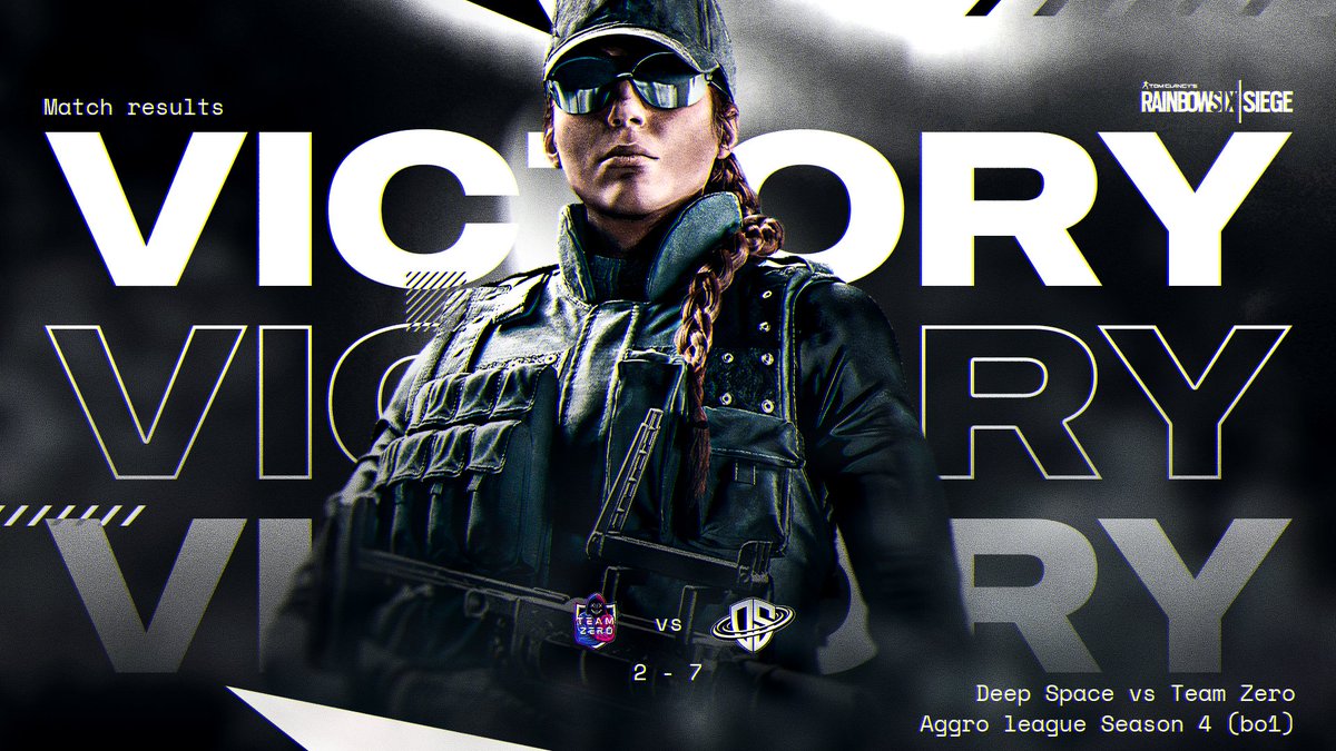 Our R6 team is silky smooth. GG's Team Zero we take the map 7-2 much cleaner this week and we remain undefeated so far in the league and can't wait to retain that title next week.