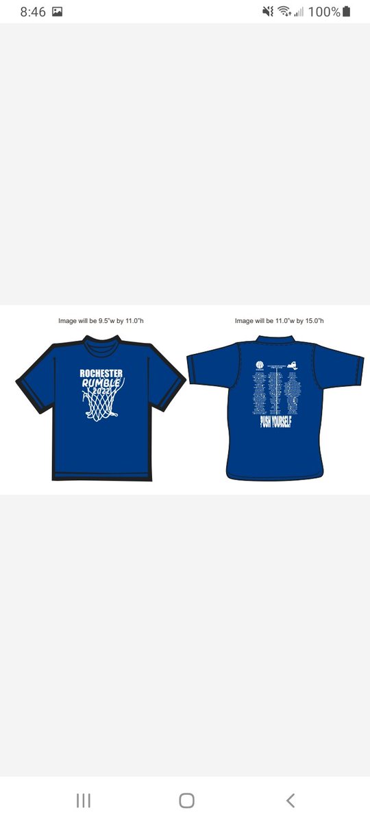 RAP_Hoops's tweet photo. ⚠️ 📢  Merch/Swag Alert ⚠️ 📢 

RAP wanted to thank the Upstate New York Community for making the 22nd Annual  Rochester Rumble the place to be in 2022.  So we went ahead and put each teams name who is participating in this weekends SOLD OUT event, on the t-shirts available 🏀 ❤ https://t.co/dl3SCLkzuB