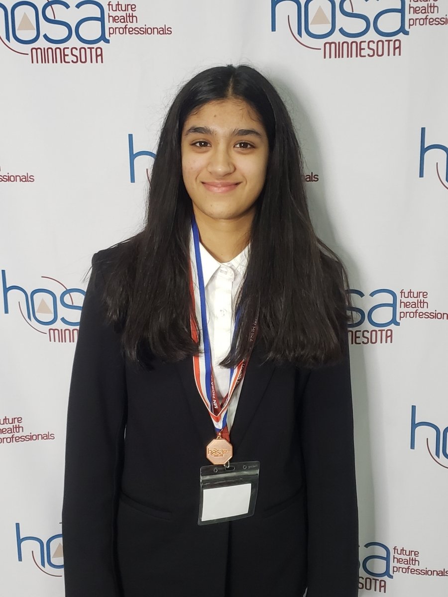 Shreya Mehta placed 3rd place in sports medicine at the HOSA state leadership Conference and has qualified for International HOSA Competition in Nashville Tennessee in June!! Congratulations Shreya on a job well done!! <a href="/chaskahosa/">Chaska HOSA</a> #soarhawks <a href="/ChaskaHawks/">Chaska High School</a>