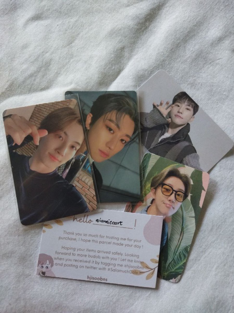 ianniecart's tweet photo. β hao & hanie mail ! π #ianmails
my first yangdo purchased from @hjisoobns thank you so much for securing and packing them safely ! iβm glad they arrived safely yesterday ! till our next π€ #SalamuchCole https://t.co/LlQ09zYChP