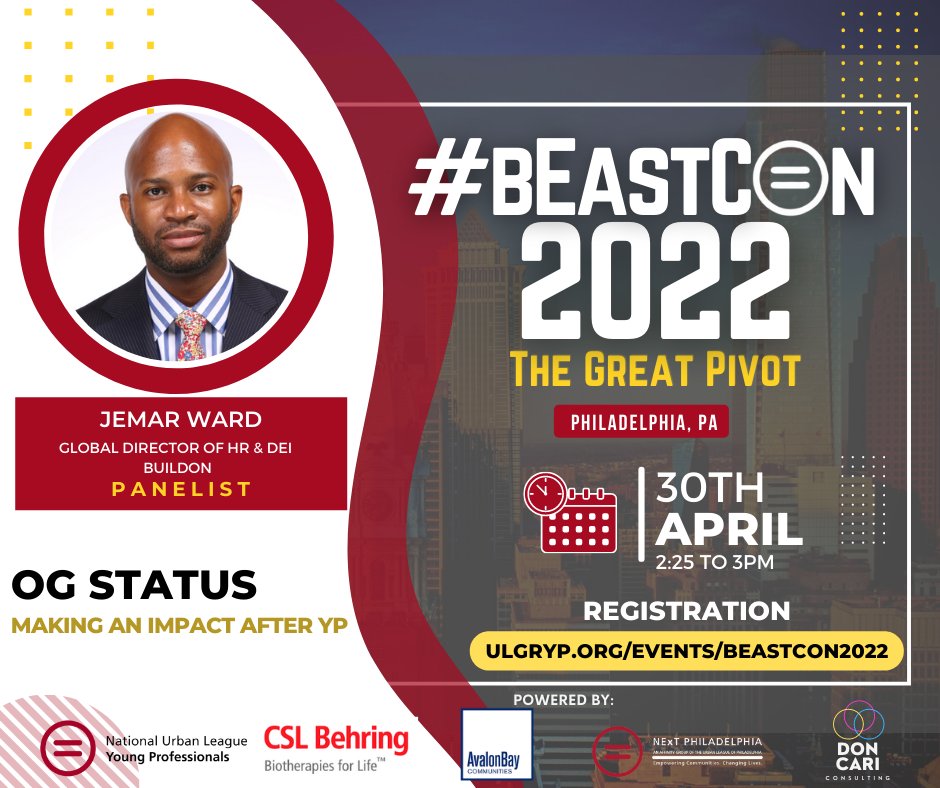NULYP's tweet photo. 👀 Don’t miss these amazing leaders sharing their perspective at #bEastCON 2022 in Philadelphia for the “The Great Pivot.”
🚨 There’s still time to register! Click here: https://t.co/Dk4liObTBS
#TheGreatPivot #BeTheMovement #YPReloaded #nulyp #ypleads #NExTPhiladelphia https://t.co/Fl9dzSGVdO