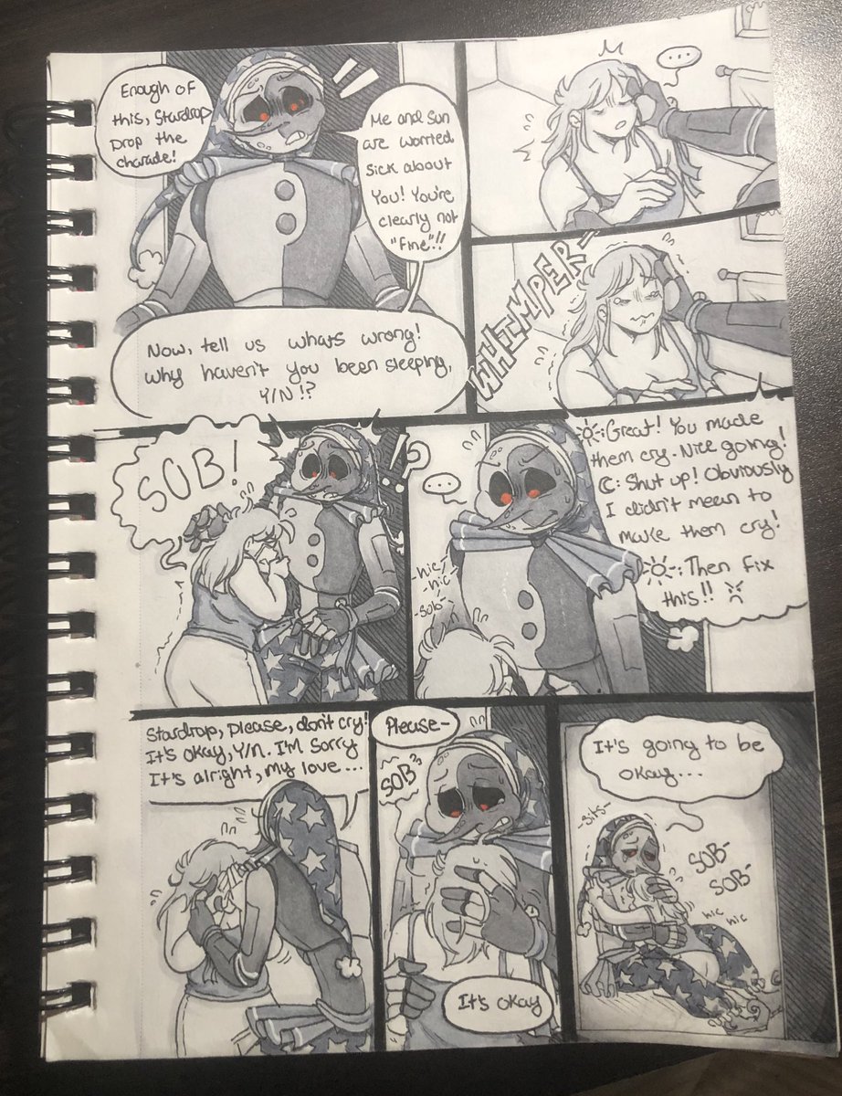 “Celestial Insomniac” part 3! #fnafsecuritybreach #moondrop #Moondropfnaf #sundropfnaf #fnafsb