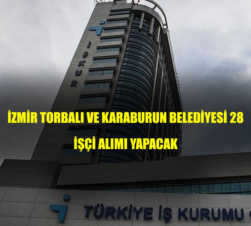 kamuilanpost's tweet photo. İzmir Torbalı Personel Aş. ve İzmir Karaburun Belediyesi kendi bünyesinde istihdam etmek üzere kamuya İŞKUR üzerinden 28 işçi alımı yapacak. 
Detaylar>> https://t.co/SFJw3pEnzr #izmir #işkur https://t.co/uuYT6uHYTg