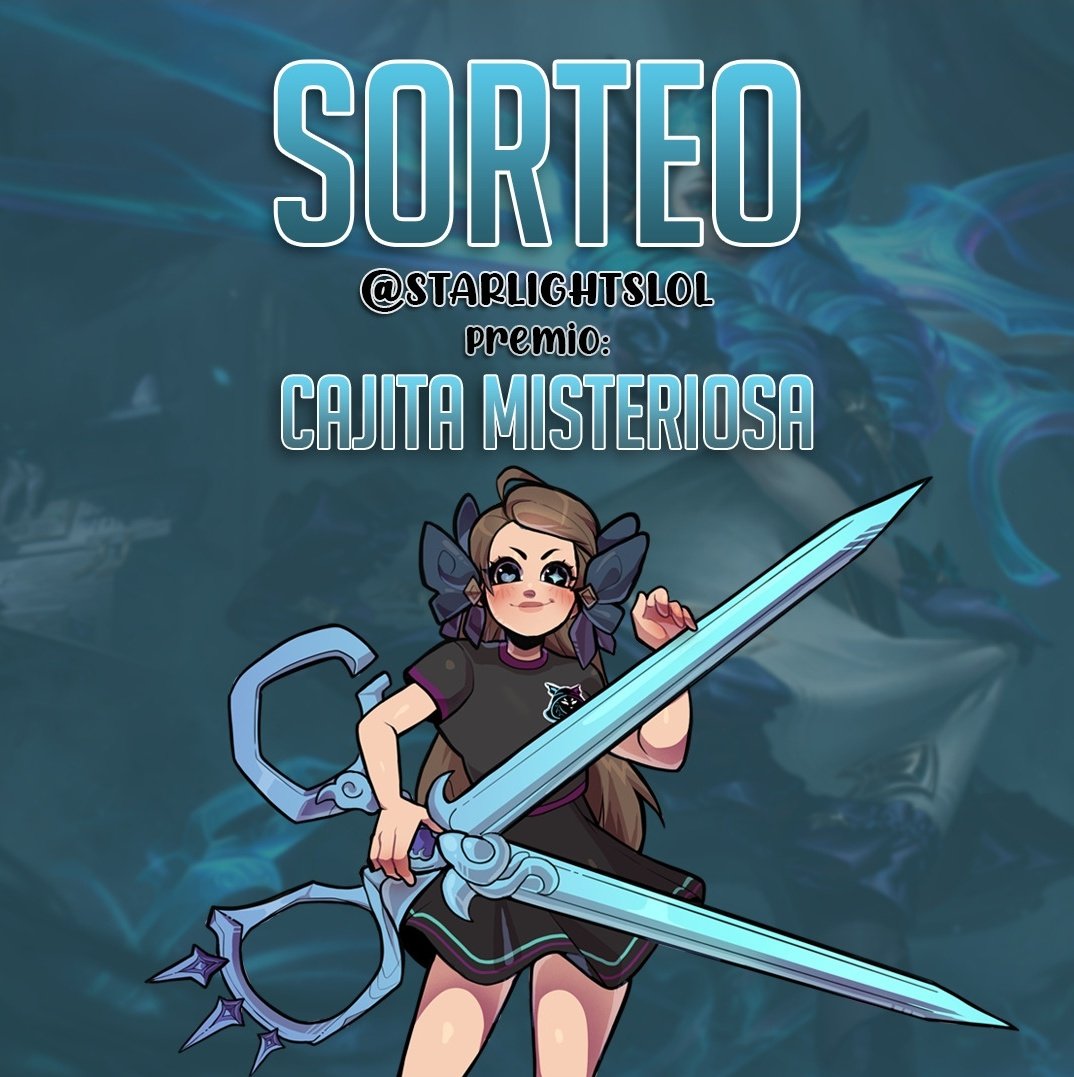 StarlightsLoL's tweet photo. Ya gente se pensó y se hizoooo
✨ CONCURSO ✨
- Sígueme @StarlightsLoL 🌟 y en https://t.co/fYB4FbhgSq
- Like y RT ❤️
- Comenta etiquetando a un amigo/a 🥳

Y listoooo, ya tas participando! Serán 2 ganadores, 1 cajita cada uno💞
Sorteo el 15/05 en stream 😋 
Sólo LAS! https://t.co/dPmBeZ5nyi