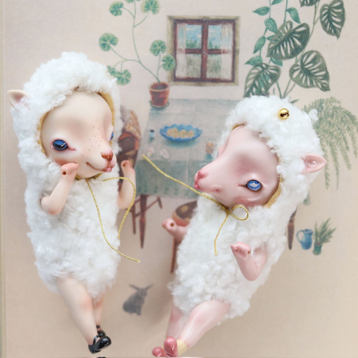 ljydoll's tweet photo. #preorder #선주문
#sheepdoll #lambdoll #양인형
Tea time with friends
친구와의 티타임 🐑🍰☕
Pre-order.
Please email me.
(leledollshop@gmail.com)
#doll #cutedolls #leledoll #leejaeyeon #bisquedoll #porcelaindoll #レレドール #ビスクドール https://t.co/mYXGd7CJp3