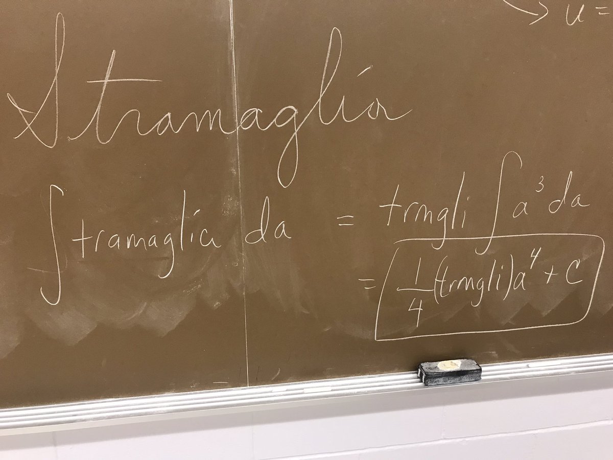 AsympTony's tweet photo. My last name became an indefinite integral. https://t.co/mmq8Q92NqN