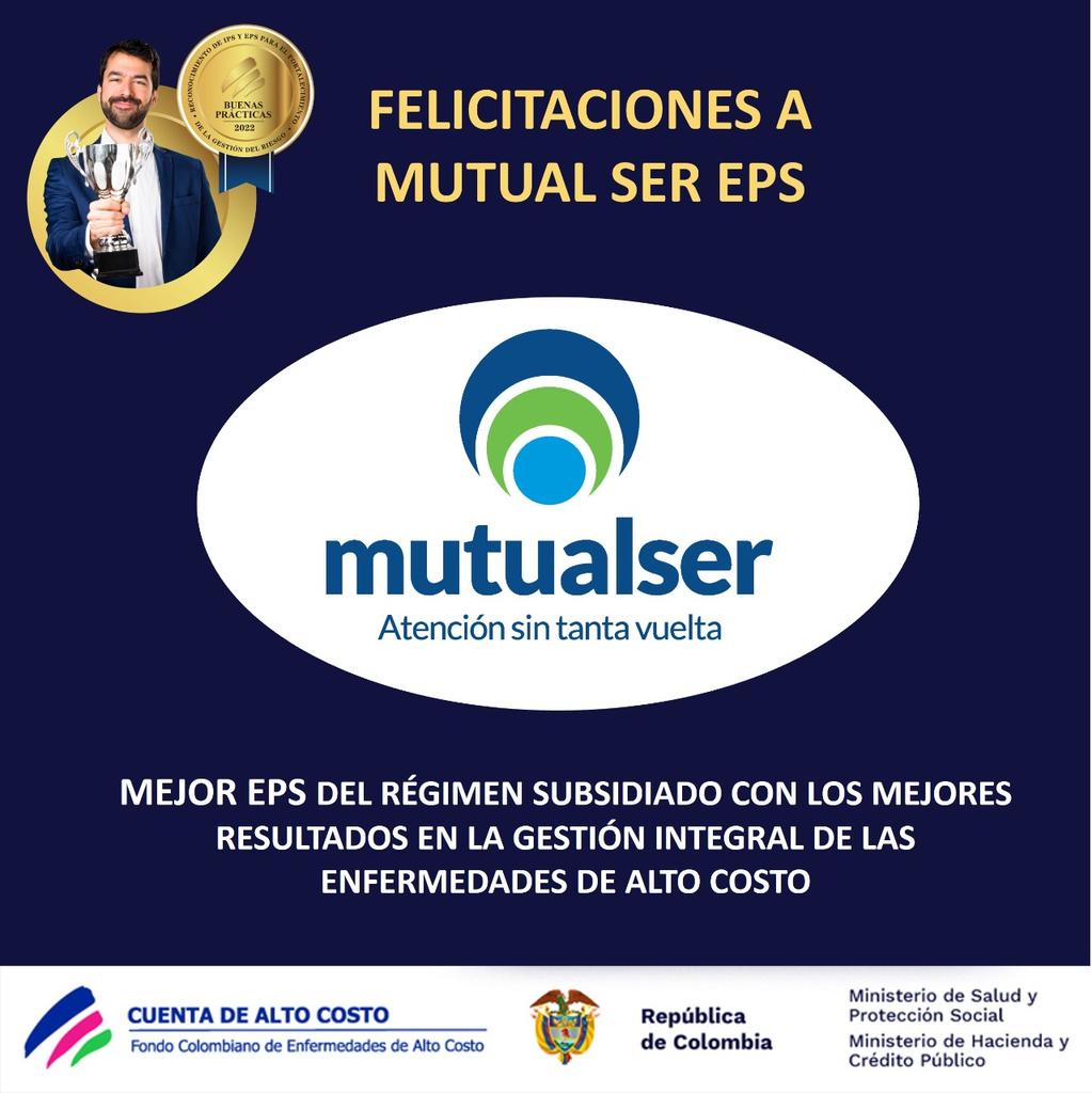 galoviana's tweet photo. Gracias a nuestra red de IPS y colaboradores por quinto año consecutivo recibimos esta distinción https://t.co/2LQzCVImBd