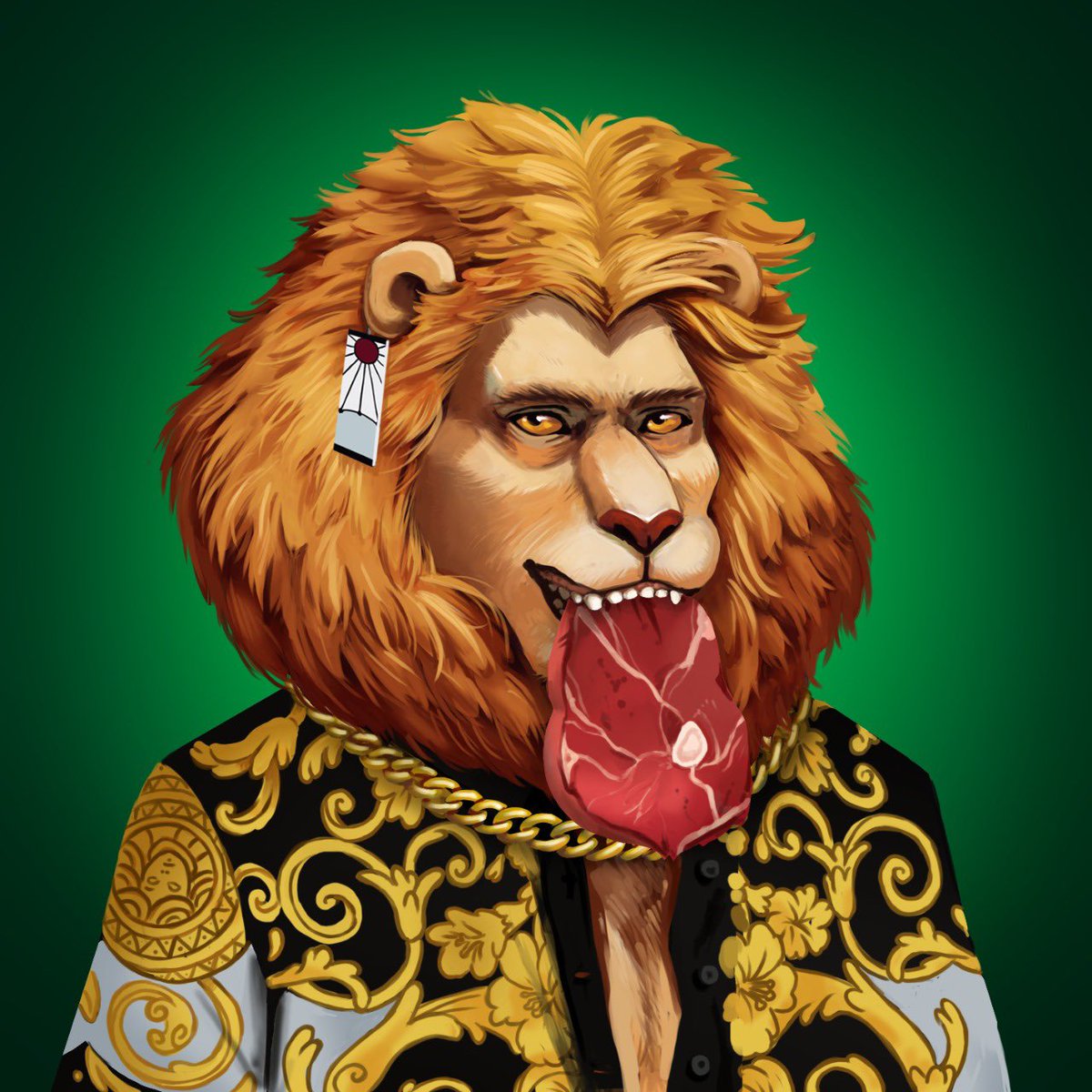 SignerB_'s tweet photo. @NFTQuat @DegenDojoNFT @dskullys @LavishLionsNFT @DeadRejcts ROAR https://t.co/YGplqPS2Xf