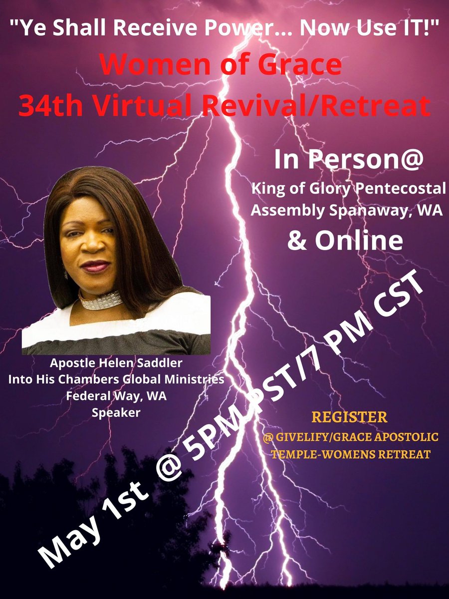 KingOfGlory_1's tweet image. About this coming Sunday, if you can make it to Spanaway WA at 5 pm to King of Glory Pentecostal Assembly. God is going to meet you there! 
Share, Follow, &amp;amp; Subscribe!  Go REGISTER!!!
#usethepower