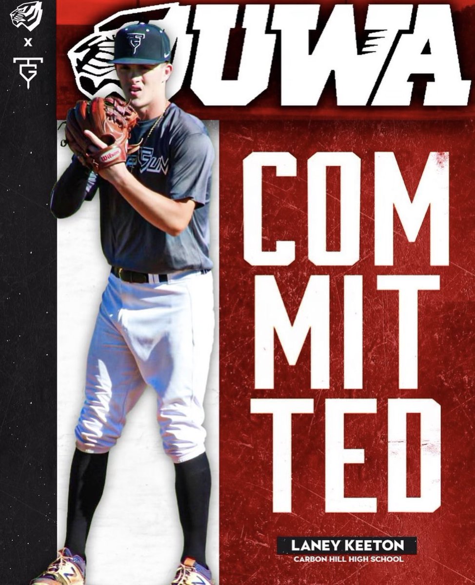 TopGun_Baseball's tweet photo. Huge congrats to Laney Keeton (@KeetonLaney )of Carbon Hill High School on his commitment to @uwa_baseball ! Can’t wait to see this guy at the next level.
We are proud of you! #TopGunFamily #ThankGod https://t.co/xlqAx6sCrB