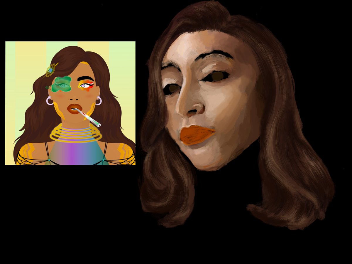 Work in progress derivative of my #WoWG <a href="/worldofwomennft/">world of women</a>