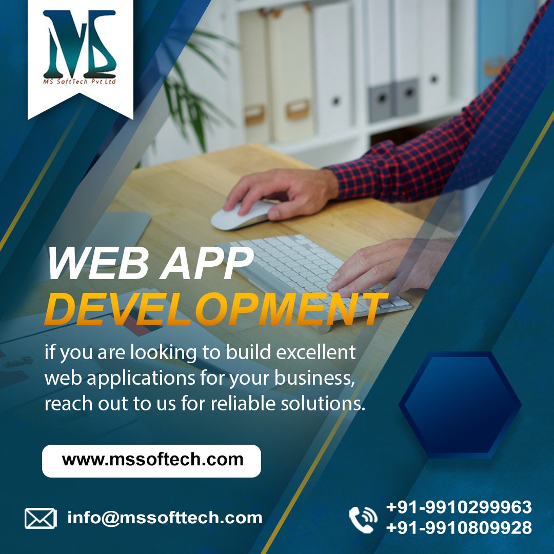 mssofttechindia's tweet image. If you are looking to build excellent web applications for your business, reach out to us for reliable solutions.
Mob: +91 9910809928
Whatsapp : +91 9910299963
Skype Id: mssofttechnoida@gmail.com
Web:mssoftech.com
#WEBAPDEVELOPMENT